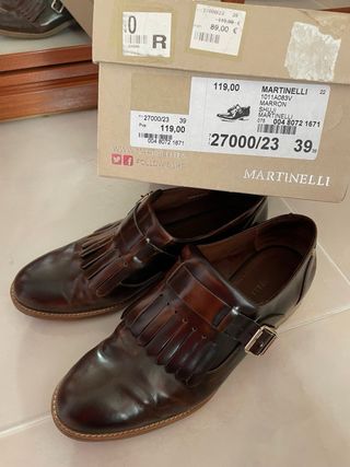 Zapatos piel Martinelli mujer