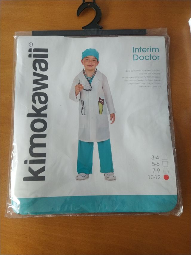 Disfraz 10/12 años Doctor/Médico niñ@s