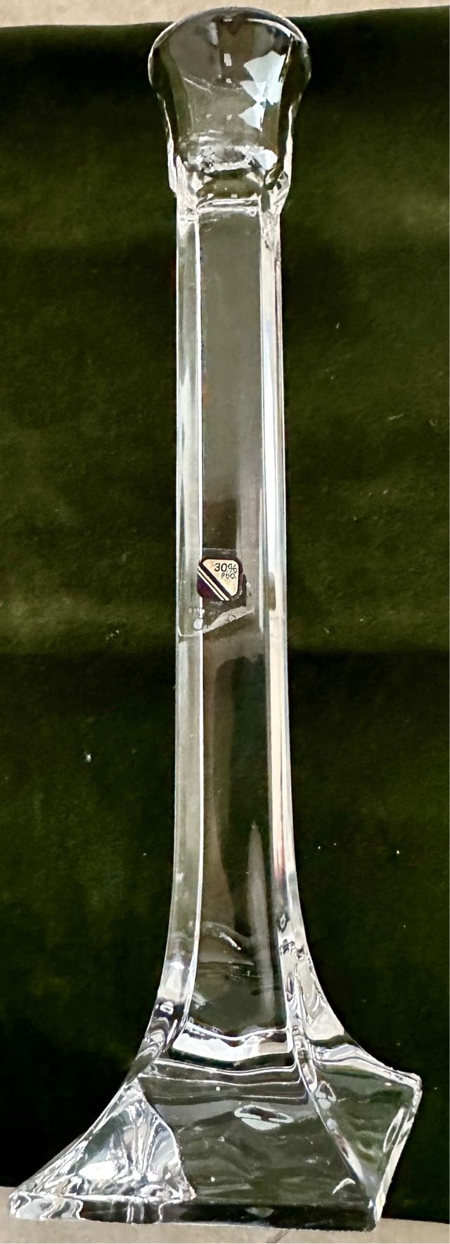 Set cristallo imperatore candeliere e vaso