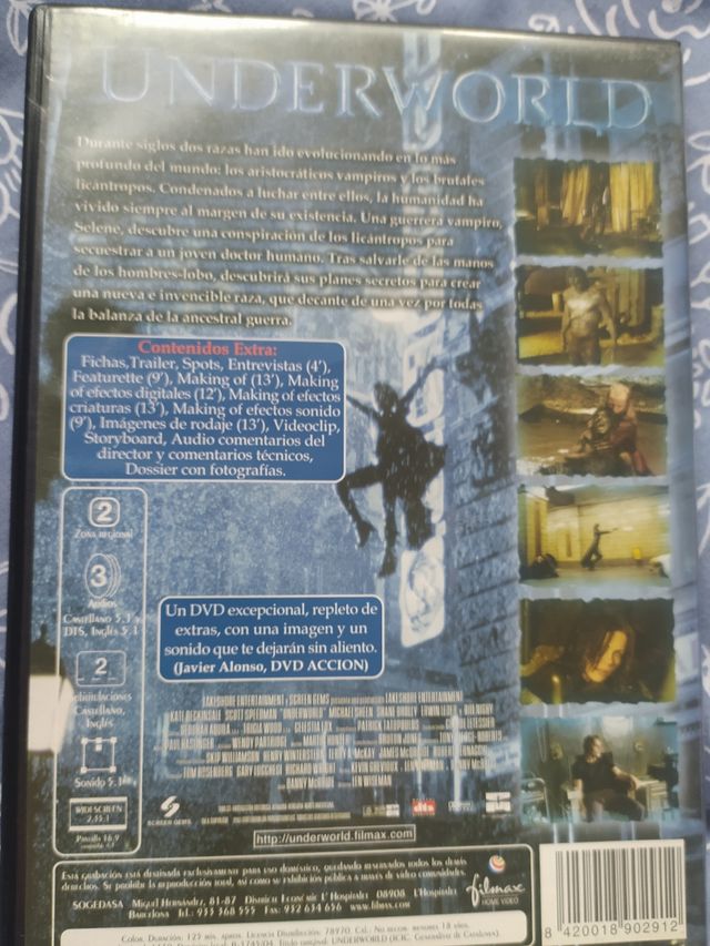 Dvd Underworld