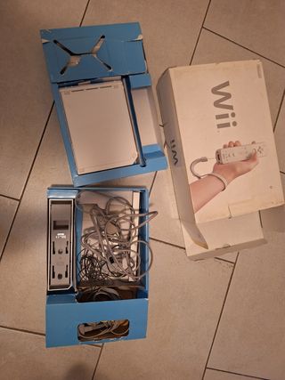 Console wii +pedana wii fit