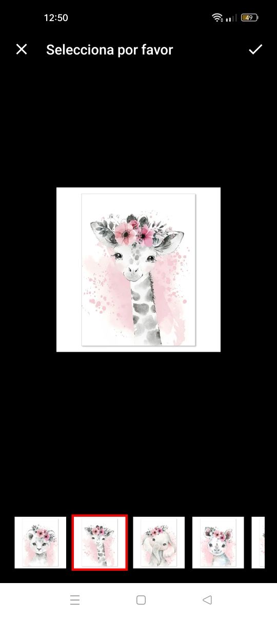 Lamina cuadro decoración infantil