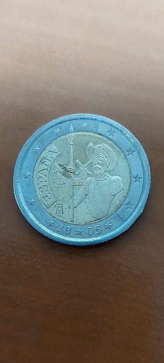 Moneda coleccionable de 2€ España 2005