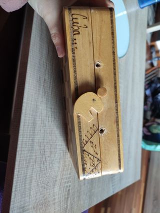 Ajedrez damas madera cuba hecho a mano