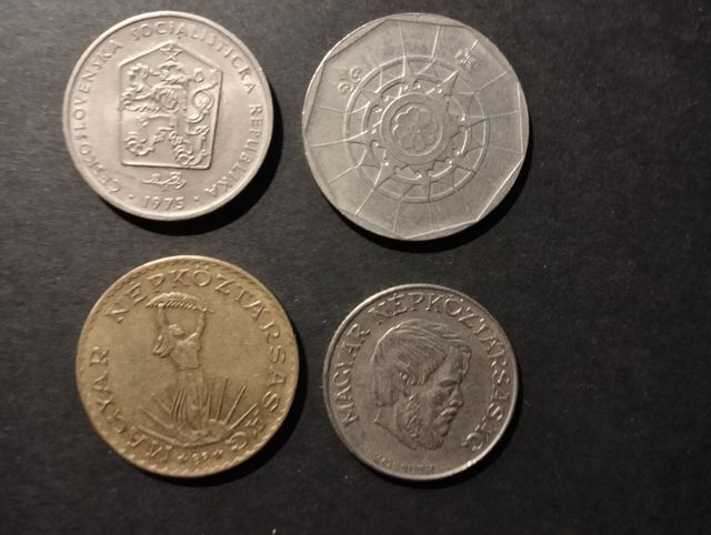 EUROPA 4 MONEDAS DIFERENTES