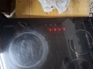 Placa de vitroceramica de 4 fuegos