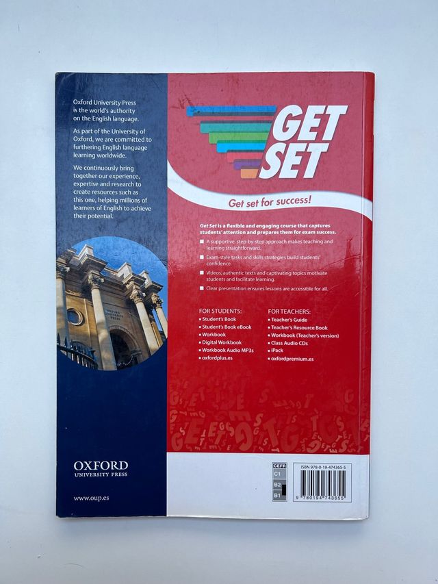 GET SET Student’s Book 1º BACH