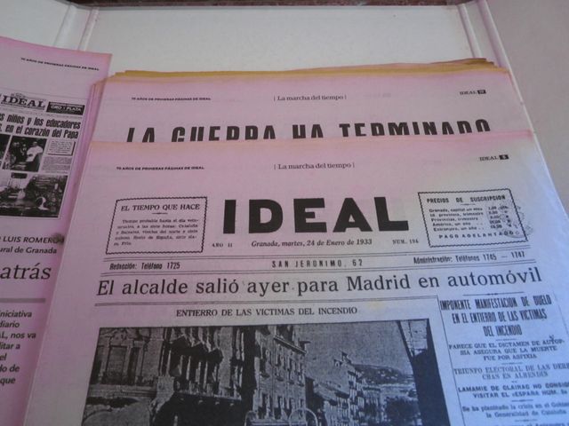 PERIODICO IDEAL AÑOS 1932 AL 2002