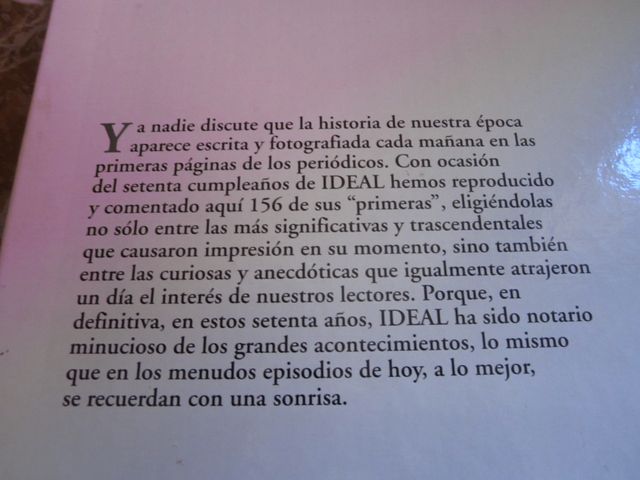 PERIODICO IDEAL AÑOS 1932 AL 2002