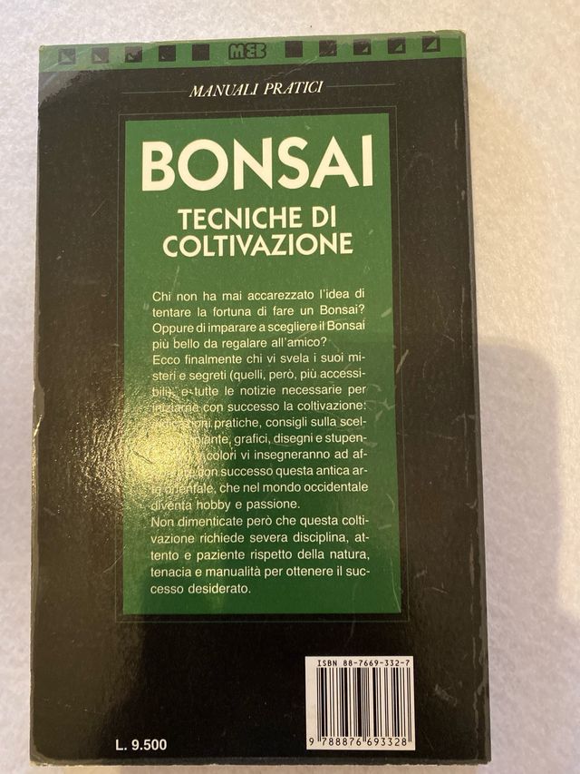Bonsai tecniche di coltivazione