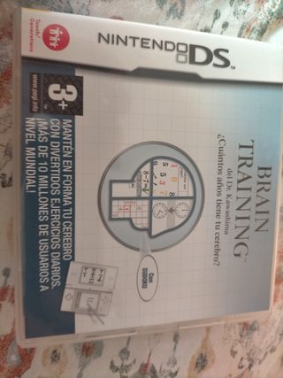 Juego Brain training para Nintendo DS