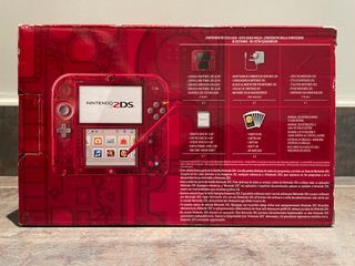 CONSOLA NINTENDO 2DS TRANSPARENT RED - SIN USAR
