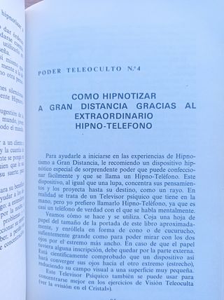 LOTE 2 LIBROS HIPNOTISMO PARAPSICOLOGIA ASTROLOGIA