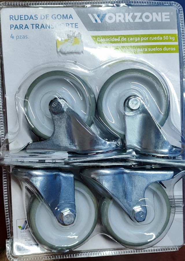 Ruedas de goma para transporte