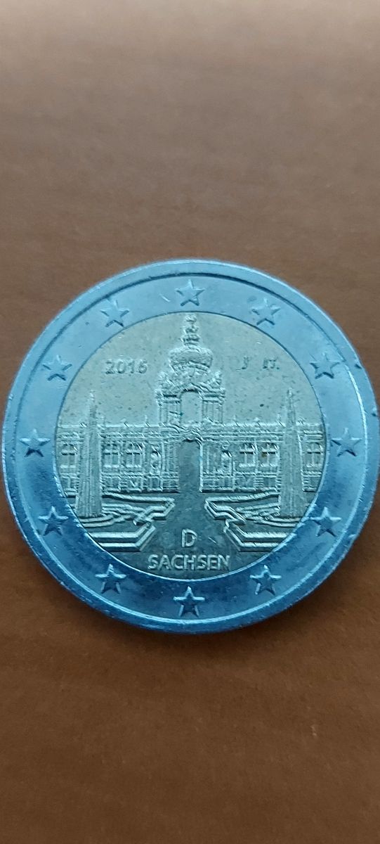 Moneda coleccionable 2€ Alemania 2016