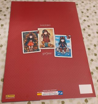 Álbum de cromos Santoro. Panini.