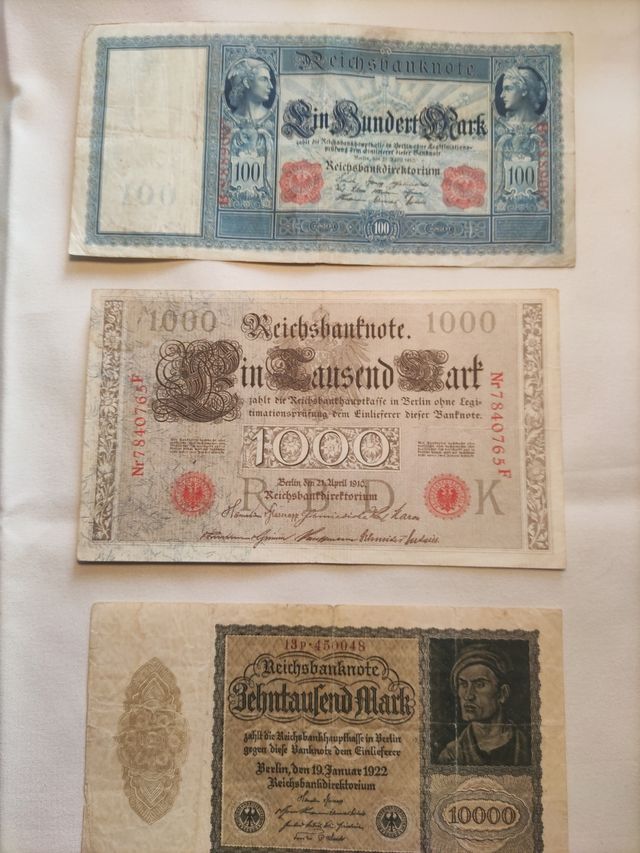 Billetes de Alemania