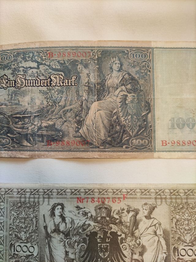 Billetes de Alemania