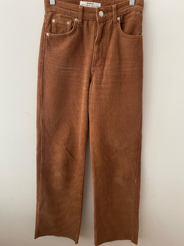 Pantalón de pana recto Stradivarius