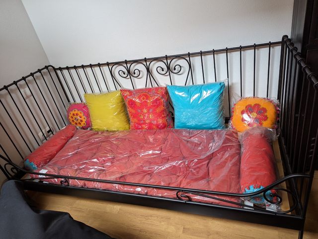 Juego cojines s y colchoncillo banco