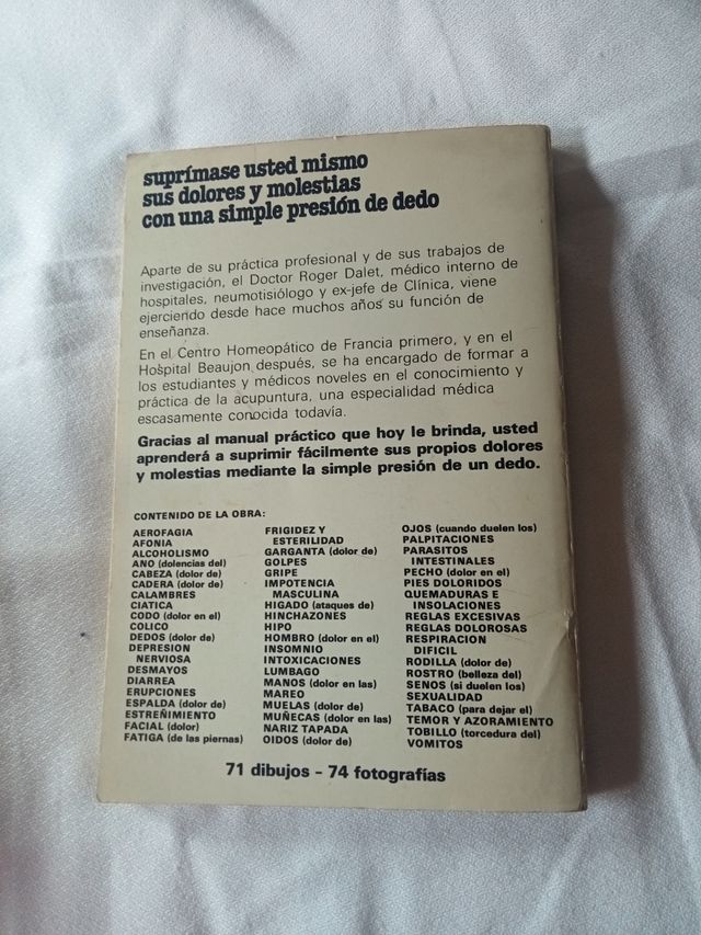 Libro " Suprimase usted mismo sus dolore