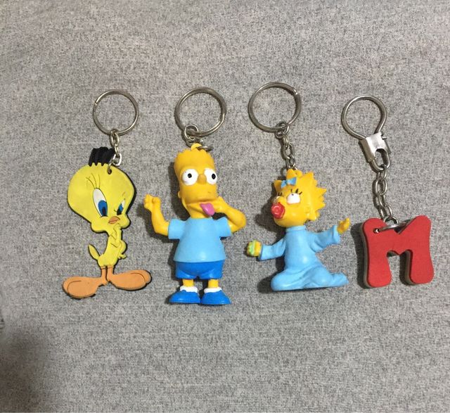 Llaveros de los 90 unidad