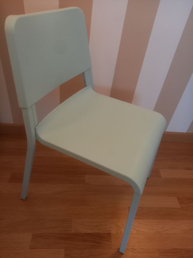 Silla cuarto turquesa