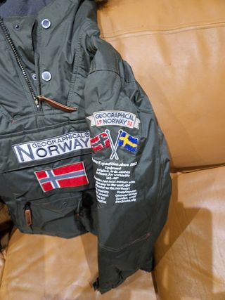 Cazadora Abrigo Norway Geographical Niño