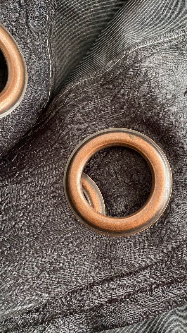 cortina translúcida doble capa