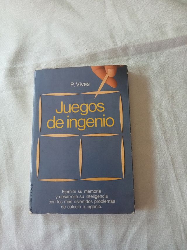 Libro " Juegos de ingenio"