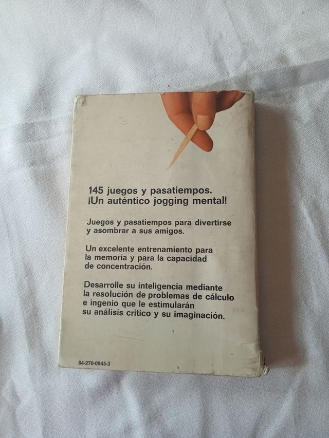 Libro " Juegos de ingenio"
