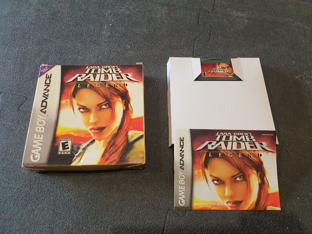 Tomb Raider Legend GBA Game Boy Advance