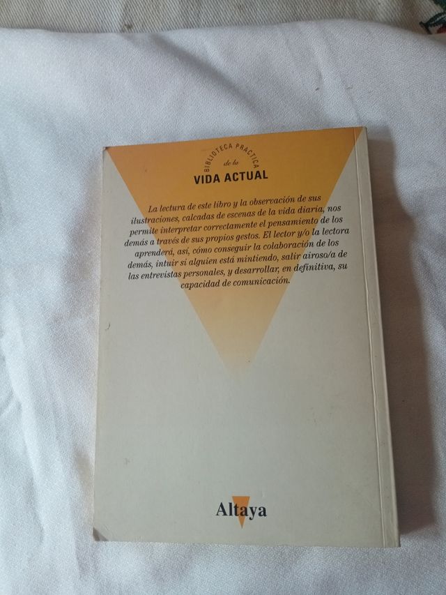 libro " El lenguaje del cuerpo"