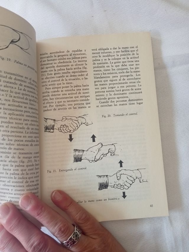 libro " El lenguaje del cuerpo"