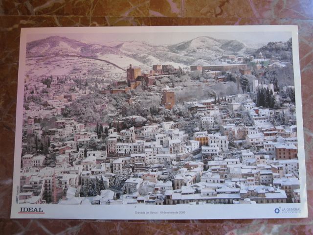 GRANADA NEVADA AÑOS 2003 LAMINA