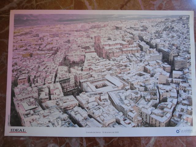 GRANADA NEVADA AÑOS 2003 LAMINA