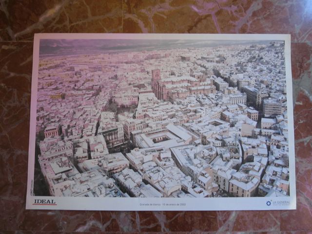 GRANADA NEVADA AÑOS 2003 LAMINA