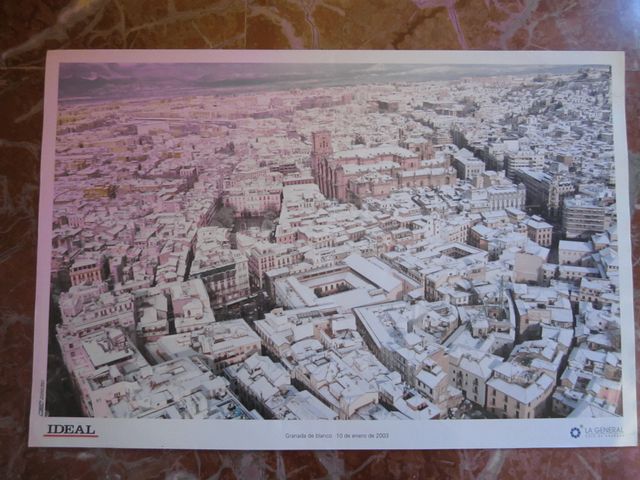 GRANADA NEVADA AÑOS 2003 LAMINA