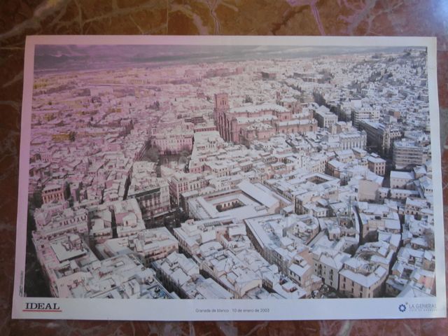 GRANADA NEVADA AÑOS 2003 LAMINA