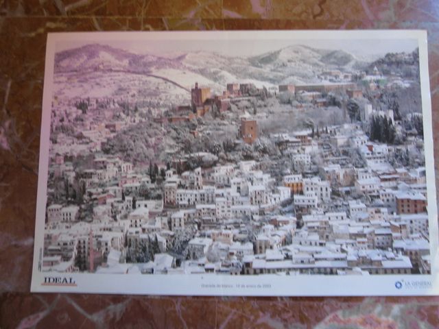 GRANADA NEVADA AÑOS 2003 LAMINA