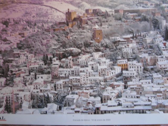 GRANADA NEVADA AÑOS 2003 LAMINA