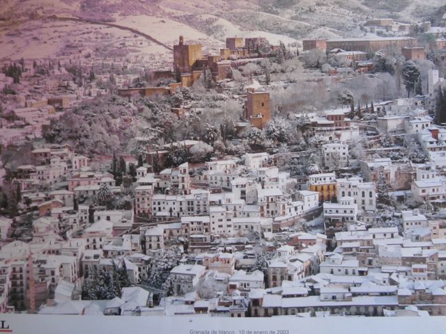 GRANADA NEVADA AÑOS 2003 LAMINA