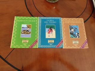 Tres libros  literatura juvenil clasicos Alfaguara