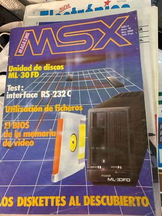 Revistas MSX, programacion y electronica