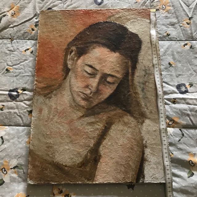 Ritratto di donna - olio su tela