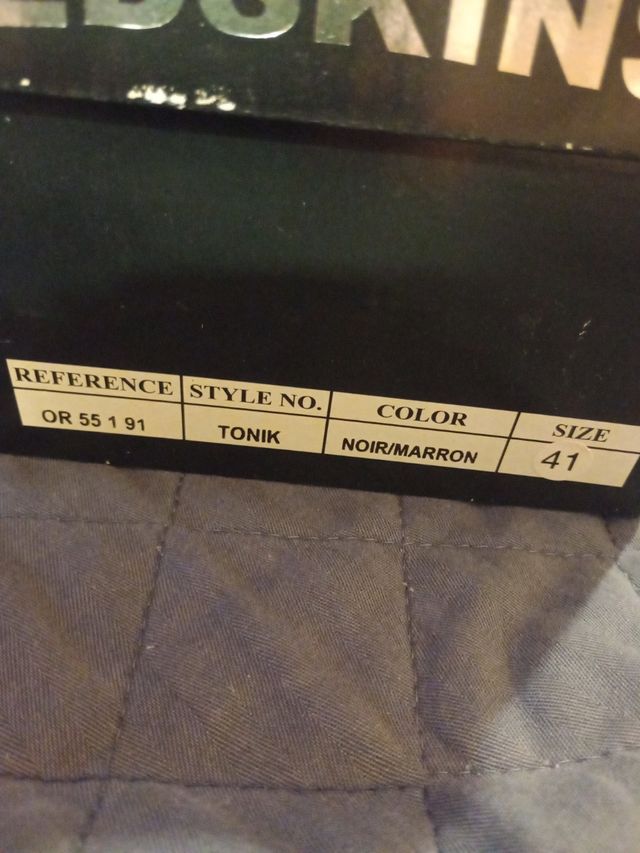 Sneakers n.41 in pelle "Redskins"