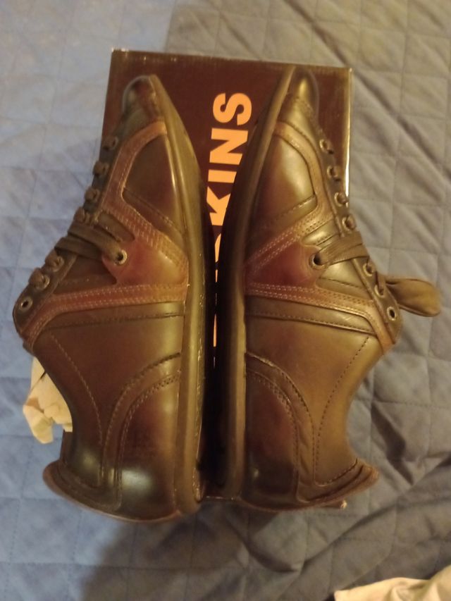 Sneakers n.41 in pelle "Redskins"