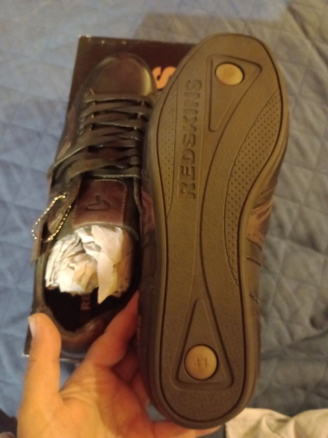 Sneakers n.41 in pelle "Redskins"