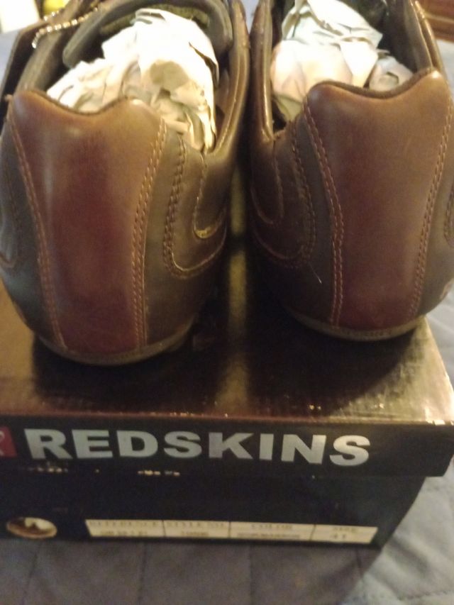 Sneakers n.41 in pelle "Redskins"