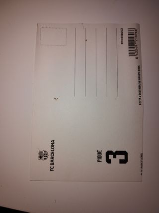 Postal Piqué 